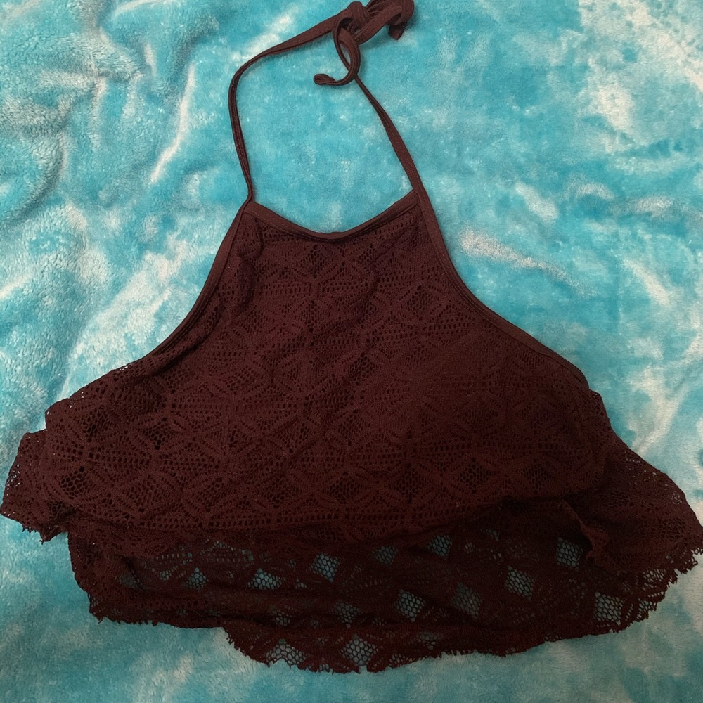 Black Bathing Suit Top